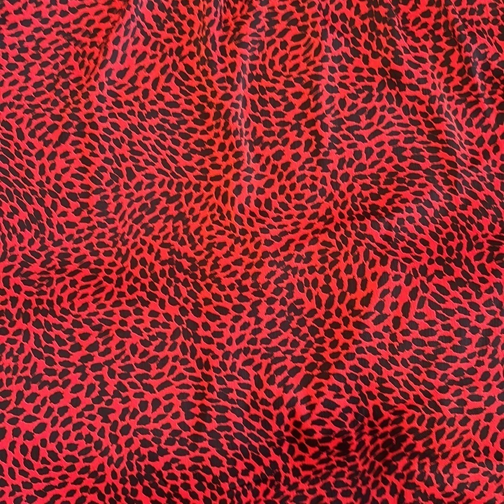 H&M Mock Turtleneck Flutter Long Sleeve Blouse - image 6